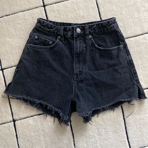 Ksubi Venom Rise N Hi Shorts, Black, 25